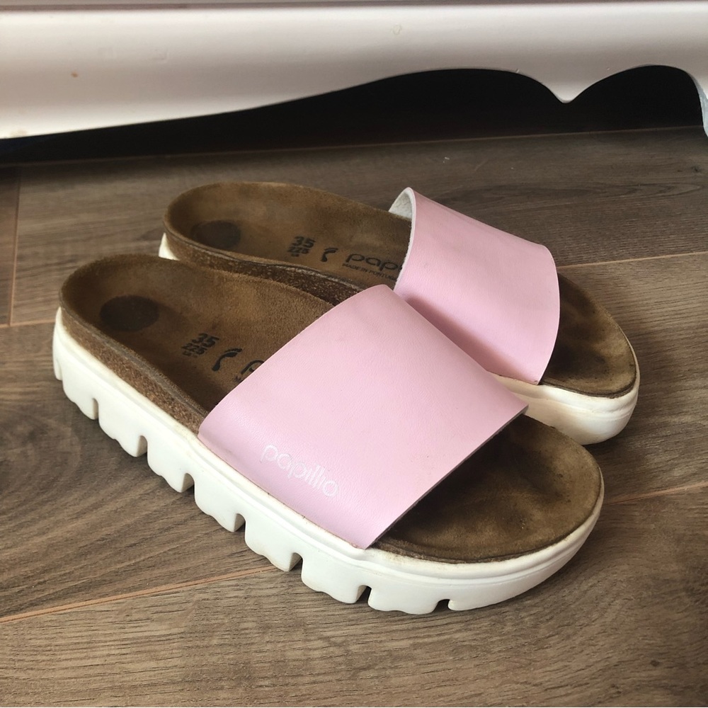 Papillio Women's Pink Slide Sandals